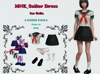 Sailor dress b